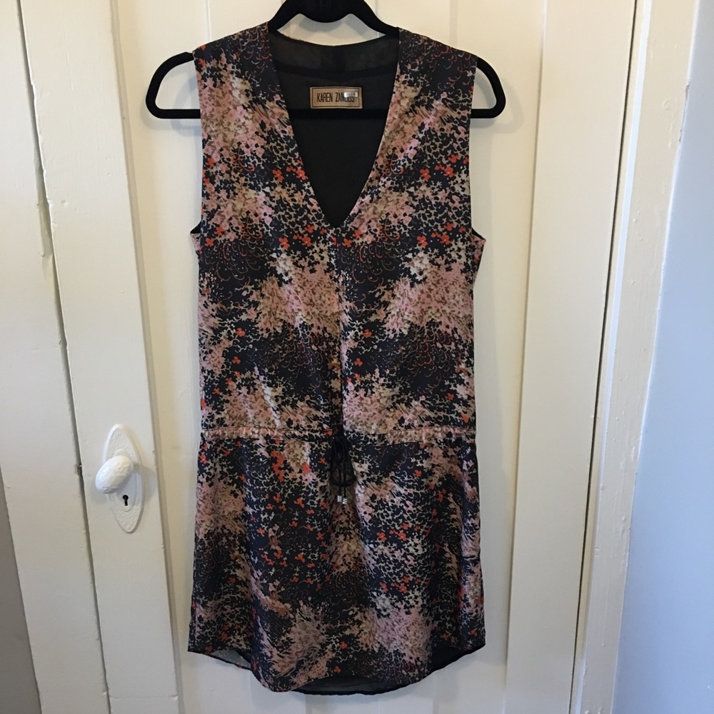 Karen Zambos Print Dress